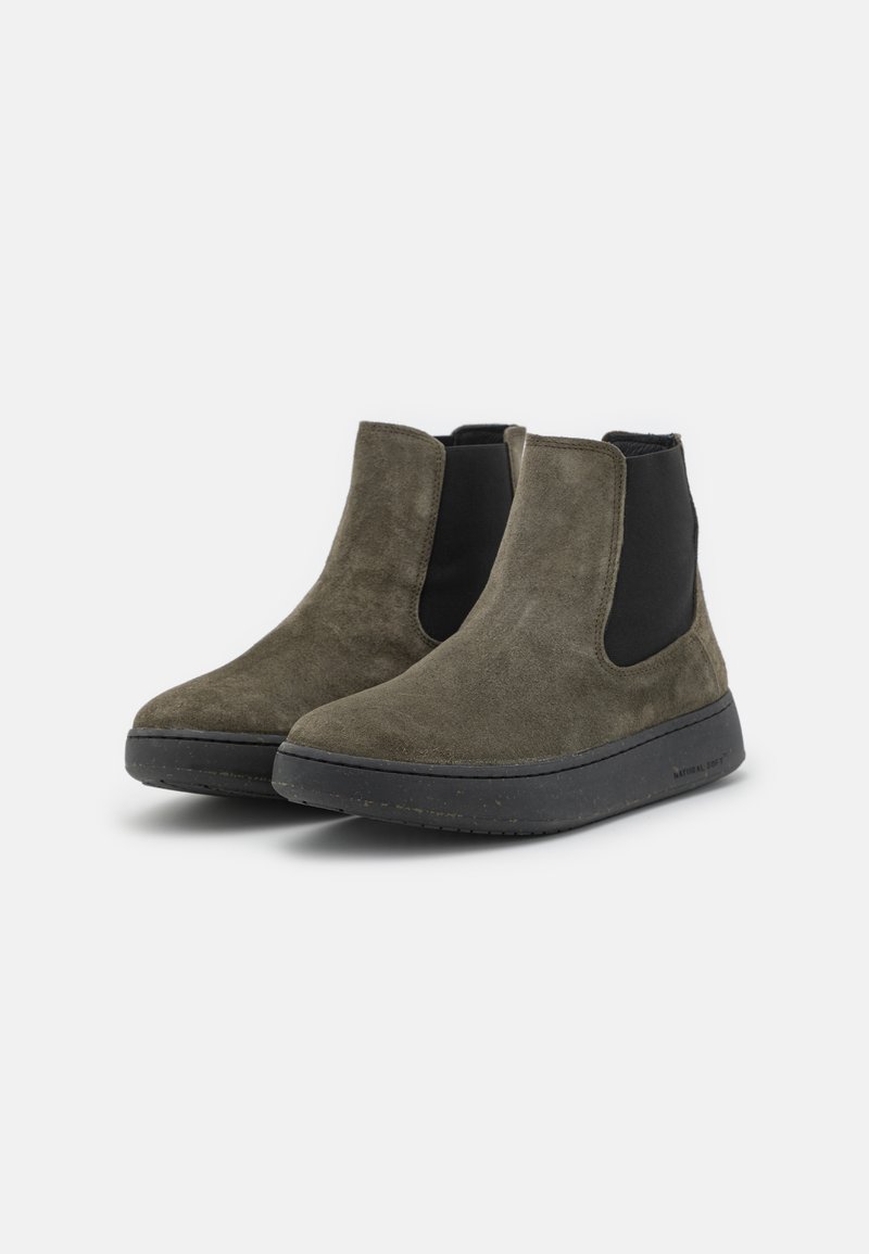Damen Ankle Boots | Woden HANNAH Ankle Boot moss/oliv - KD75317 Damen Ankle Boots | Woden HANNAH Ankle Boot moss/oliv - KD75317