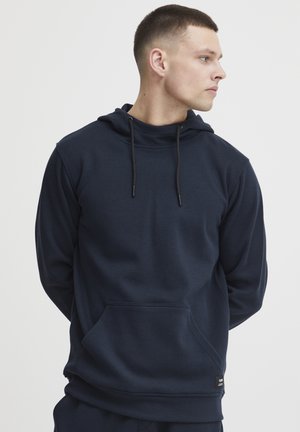 QUINTON - Sweat à capuche - insignia blue melange