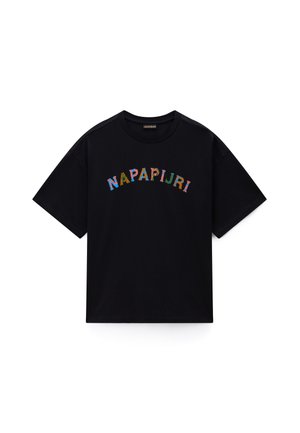 Napapijri, - T-shirt z nadrukiem