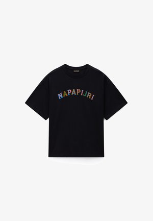 Napapijri, T-shirts print - black beauty