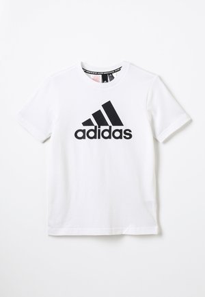 UNISEX - Triko s potiskem - white/black