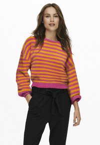ONLY PIUMO LS - Jumper - fuchsia purple