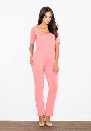 Jumpsuit - coral
