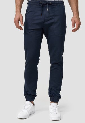 NIZAR - Pantalon de survêtement - navy