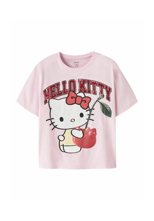 Name it, T-SHIRT HELLO KITTY - Tričko s potlačou - cradle pink