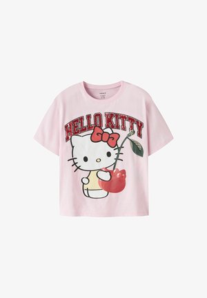 Name it, T-SHIRT HELLO KITTY - Tričko s potlačou - cradle pink