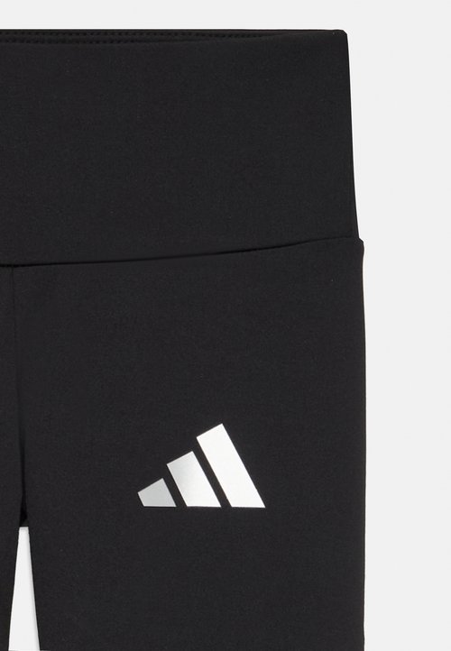 adidas GLAM JUNIOR UNISEX - Leggings - black/silver coloured — foto 3