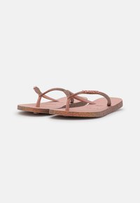 Havaianas HAVAIANAS FLIP FLOP SLIM SPARKLE II - Infradito da bagno - crocus/rose