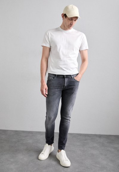 Tiger of Sweden PISTOLERO - Džínsy skinny fit - corax