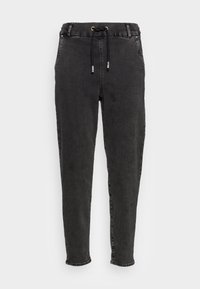 ONLBLUSH POPTRASH EASY BOX - Mom Jeans - black denim