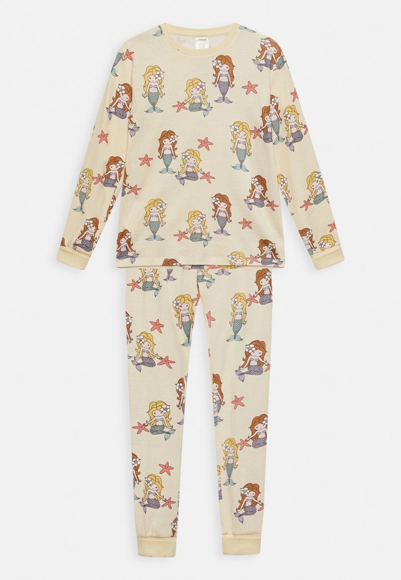 Kinder Wäsche | Lindex MERMAID Nachtwäsche Set light yellow/hellgelb - JR67113 Kinder Wäsche | Lindex MERMAID Nachtwäsche Set light yellow/hellgelb - JR67113
