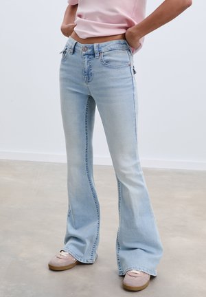 Stradivarius Jean flare - raw denim