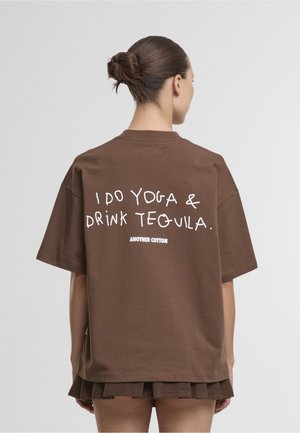 Another Cotton Lab, T-shirt imprimé - nougat