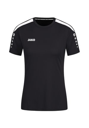 TEAMSPORT - POWER - T-Shirt sport - schwarzweiss