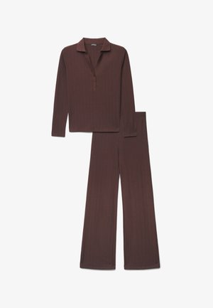 Calliope, PIGIAMA TINTA UNITA SET - Pyjama - marrone