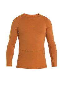 MERINO 260 MID WEIGHT ZONEKNIT - Maglietta a manica lunga - DARK ORANGE