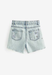 Next FLORAL EMBROIDERY  - Džinsiniai šortai - mid blue