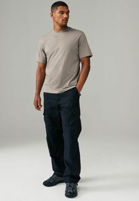 Next T-shirts basic - light neutral marl