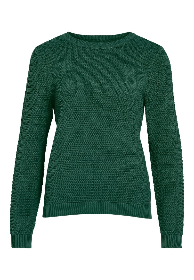 VILA VIDALO O NECK  - Džemperis - pineneedle