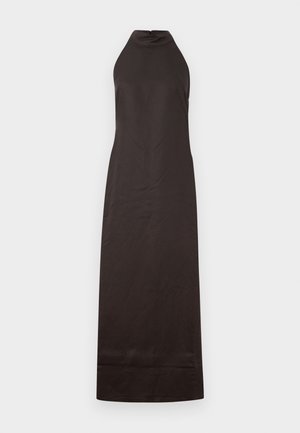 IVY OAK NELA - Vestido largo - dark chocolate