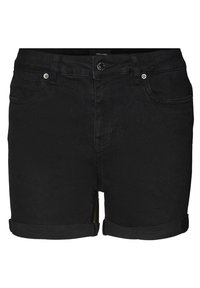 VMLUNA FOLD MIX - Short en jean - black