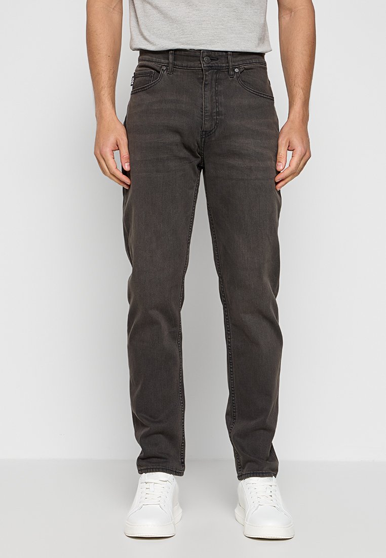 Boss Jeans Tapered Fit donkergrijs