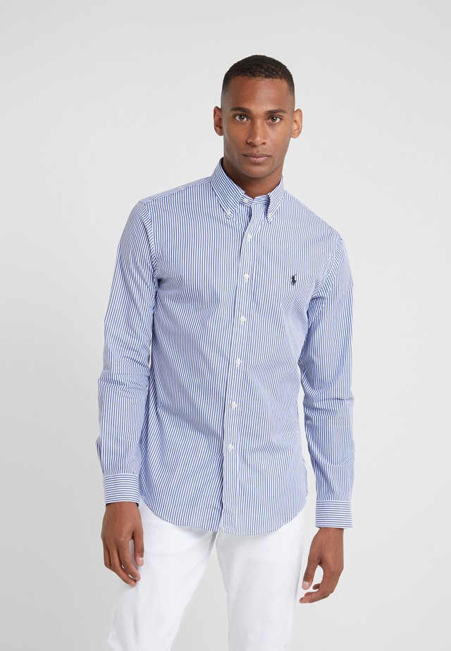 NATURAL SLIM FIT - Chemise - blue/white bengal
