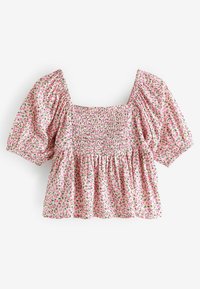Next CUT-OUT DETAIL REGULAR FIT - Bluse - pink ditsy