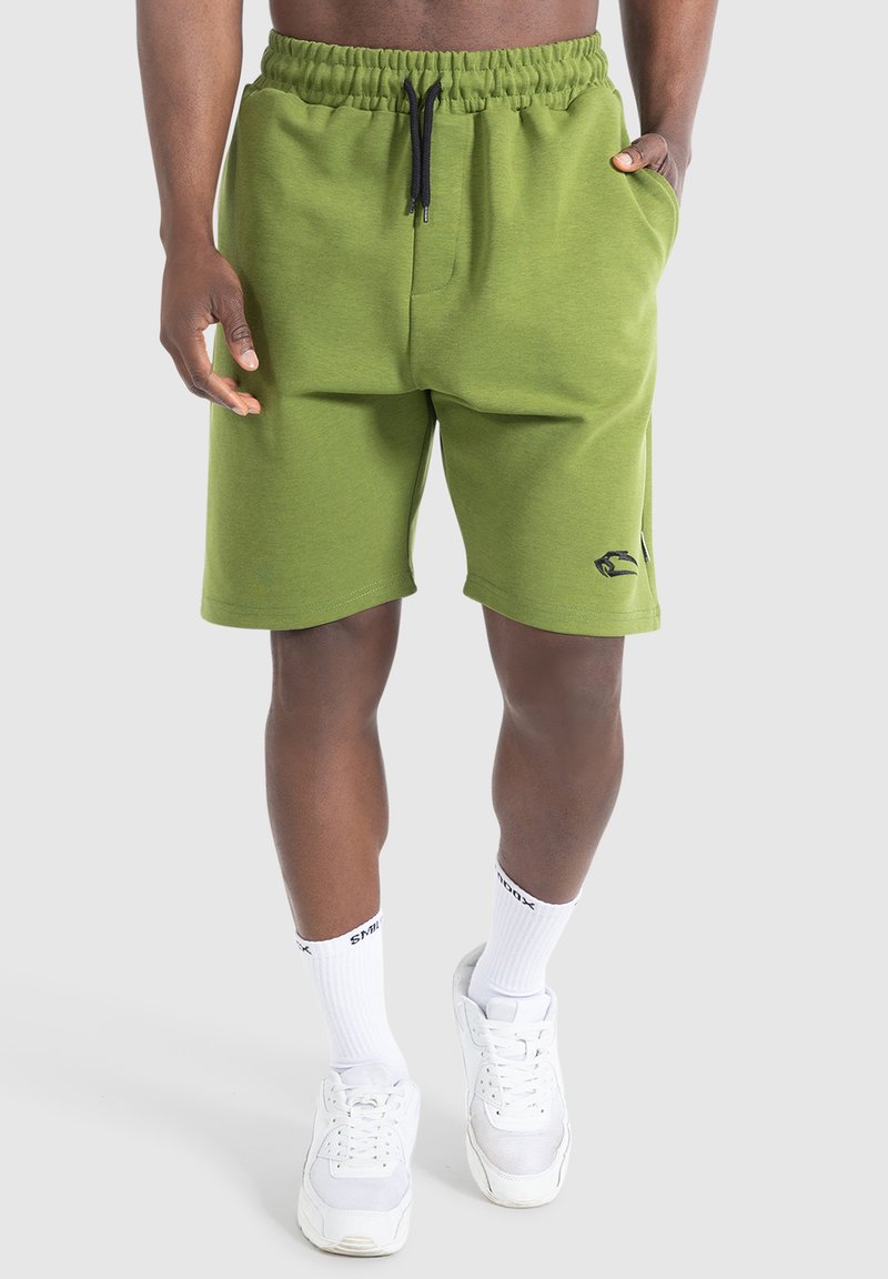 Smilodox NALE TRAINING SHORTS - Korte broeken - olive