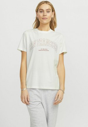 JXMERLE - T-shirt con stampa - vanilla ice