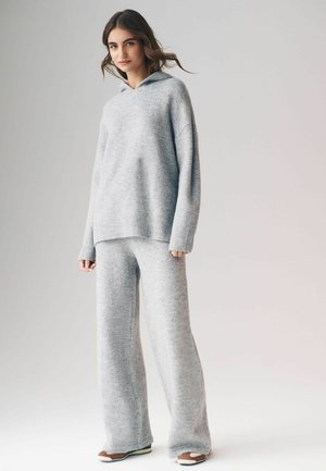 REGULAR FIT WIDE LEG SET - Chándal - grey