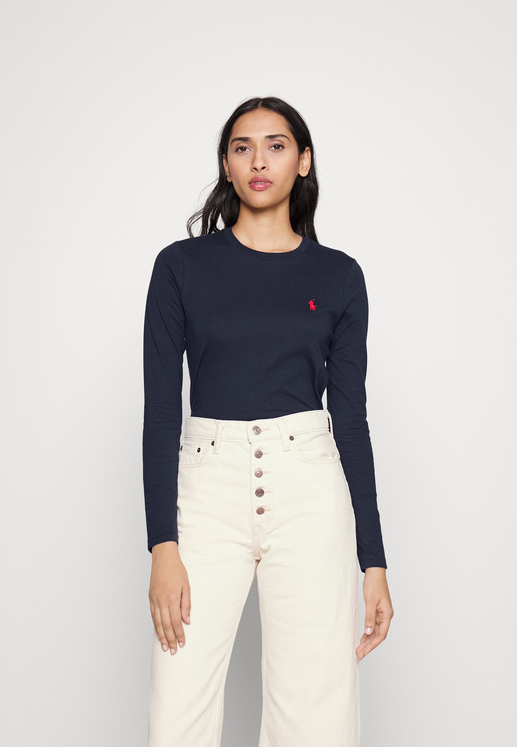 womens ralph lauren long sleeve top