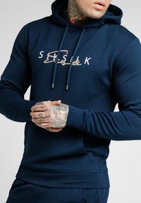SIKSILK Jersey con capucha - dark blue