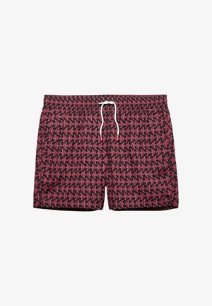 Marks & Spencer, PRINTED QUICK DRY - Badeshorts - black mix