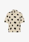 CUTIKA - Chemisier - whitecap/black dot