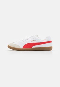 Puma - KING 21 IT - Zaalvoetbalschoenen - white/red Miniatuurafbeelding 1