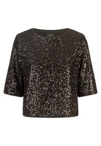 Apart PAILLETTEN - T-shirt print - schwarz
