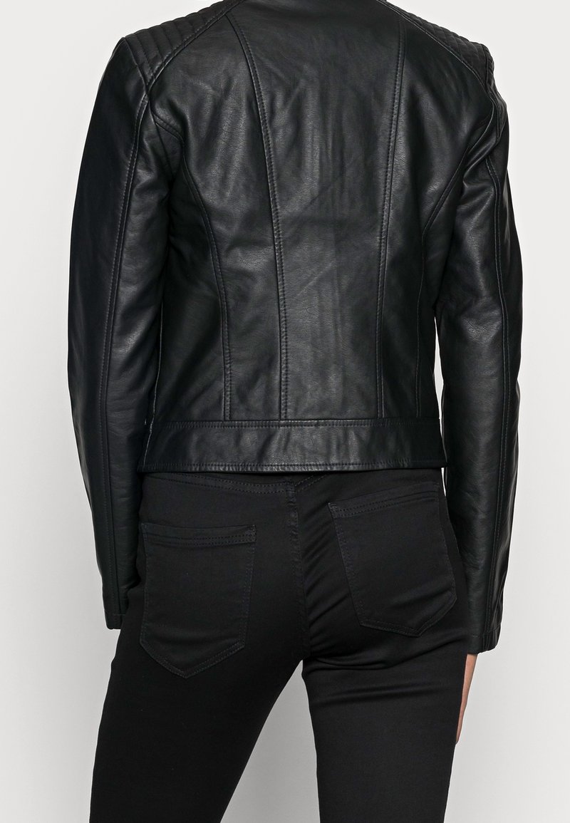 Vero Moda Faux leather jacket black (Pre-owned)