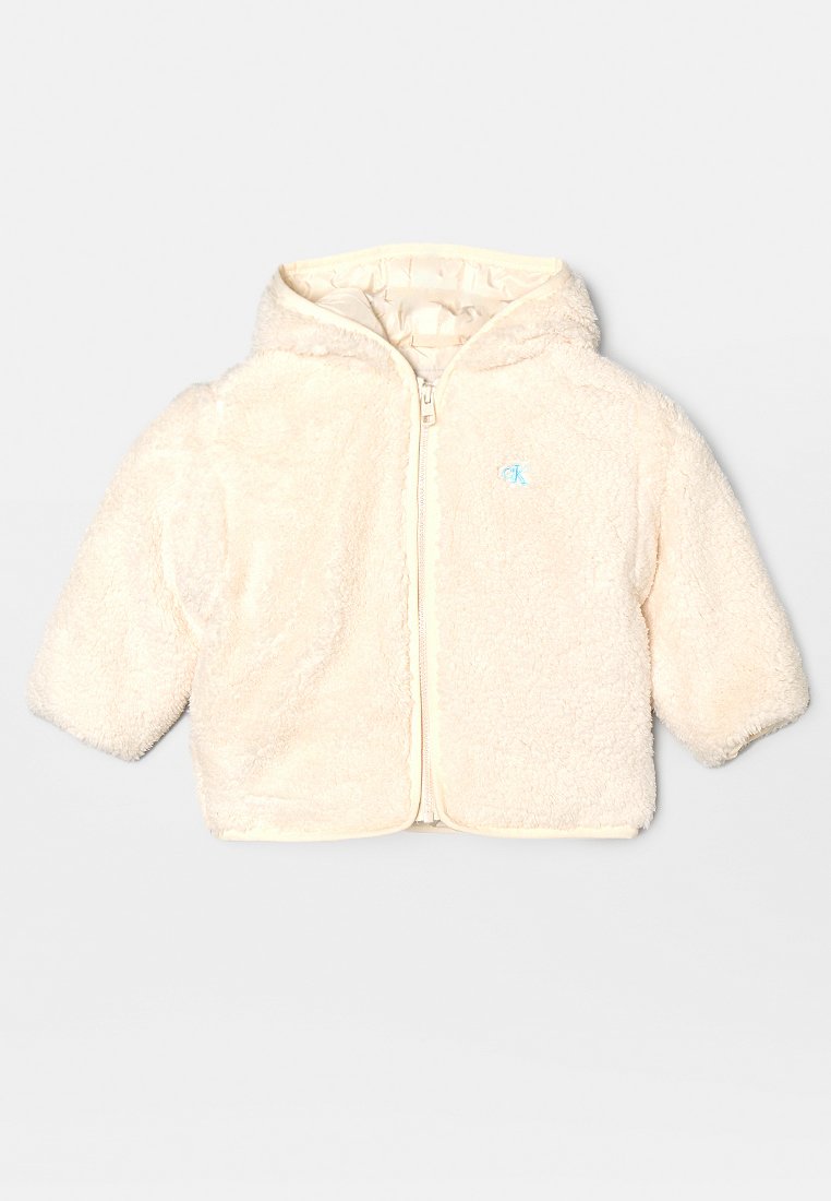 Calvin Klein Fleecejas wit