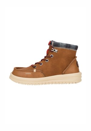 BRADLEY YOUTH CLASSIC - STIEFELETTE - Botines con cordones - cognac