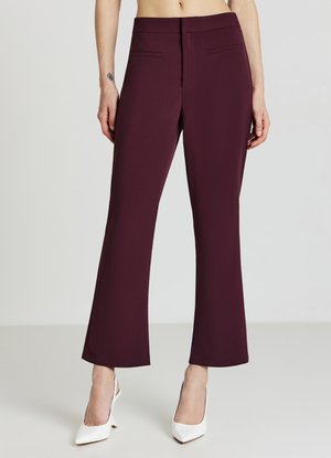 FLARE - Pantalon classique - bordeaux