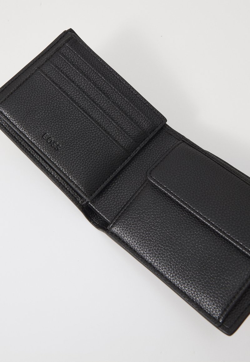 BOSS Portemonnee met labeldetail, model 'Alyce' in zwart online kopen | P&C