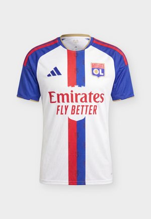 adidas Performance, OLYMPIQUE LYONNAIS 26/27 HOME - Klupska odjeća - white