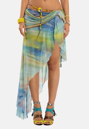 Jaded London, BEADED BELT ASYMMETRIC SKIRT - Μάξι φούστα - multi-coloured