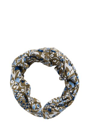 HANDYBAND - Schlauchschal - khaki - woodland floral seagrass