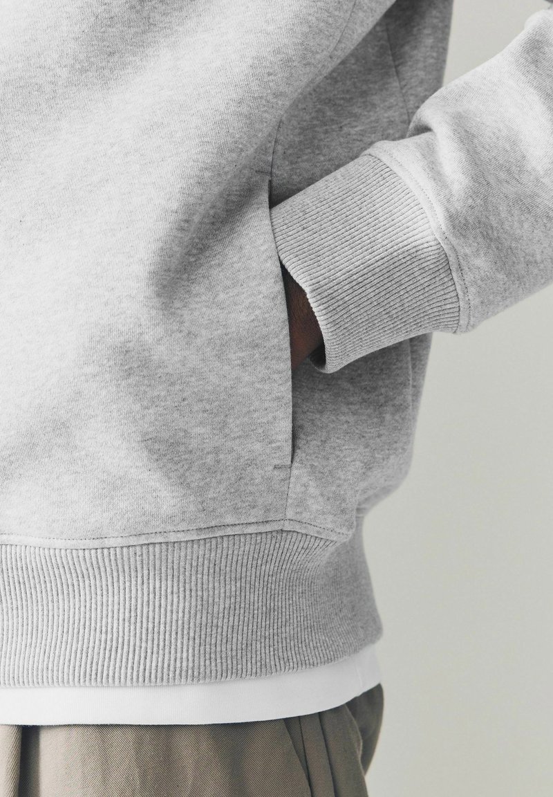 Sweat Homme Next Gris Zippé Intégral Taille M, Coton, Excellent état