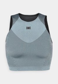 Champion GYM LIFESTYLE SEAMLESS TANK - Top - light blue