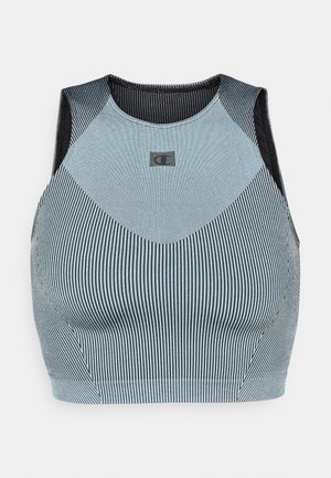 Champion GYM LIFESTYLE SEAMLESS TANK - Top - light blue