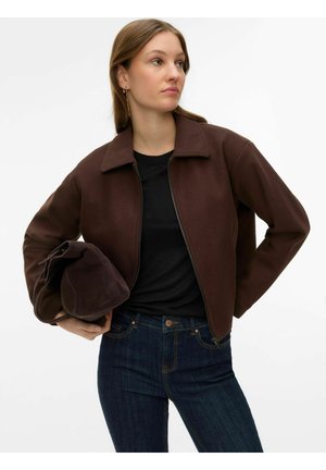VMIDA LEICHTE  - Overgangsjakke - chocolate brown