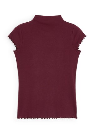 ARKET, ARKET TURTLENECK T-SHIRT - T-shirt imprimé - dark red